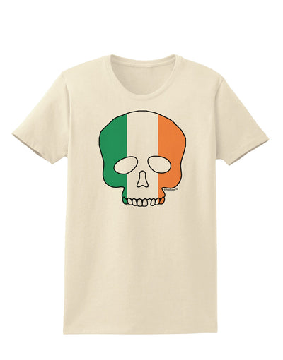 Skull Flag Ireland Womens T-Shirt-Womens T-Shirt-TooLoud-Natural-X-Small-Davson Sales