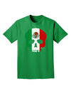 Skull Flag Mexico Adult Dark T-Shirt-Mens T-Shirt-TooLoud-Kelly-Green-Small-Davson Sales