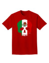 Skull Flag Mexico Adult Dark T-Shirt-Mens T-Shirt-TooLoud-Red-Small-Davson Sales