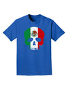 Skull Flag Mexico Adult Dark T-Shirt-Mens T-Shirt-TooLoud-Royal-Blue-Small-Davson Sales