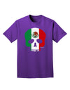 Skull Flag Mexico Adult Dark T-Shirt-Mens T-Shirt-TooLoud-Purple-Small-Davson Sales