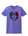 Skull Flag Mexico Womens T-Shirt-Womens T-Shirt-TooLoud-Violet-X-Small-Davson Sales