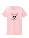 Skull and Crossbones Girl Womens T-Shirt-Womens T-Shirt-TooLoud-PalePink-X-Small-Davson Sales