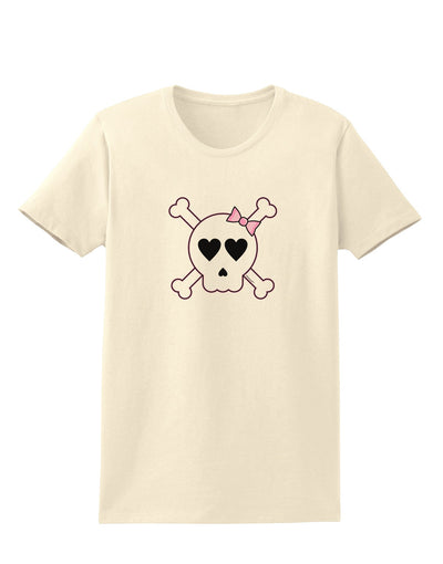 Skull and Crossbones Girl Womens T-Shirt-Womens T-Shirt-TooLoud-Natural-X-Small-Davson Sales