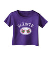 Slainte - St. Patrick's Day Irish Cheers Infant T-Shirt Dark by TooLoud-Infant T-Shirt-TooLoud-Purple-06-Months-Davson Sales