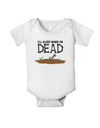 Sleep When Dead Baby Romper Bodysuit-Baby Romper-TooLoud-White-06-Months-Davson Sales