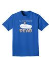 Sleep When Dead Coffin Adult Dark T-Shirt-Mens T-Shirt-TooLoud-Royal-Blue-Small-Davson Sales