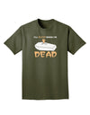 Sleep When Dead Coffin Adult Dark T-Shirt-Mens T-Shirt-TooLoud-Military-Green-Small-Davson Sales