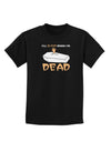 Sleep When Dead Coffin Childrens Dark T-Shirt-Childrens T-Shirt-TooLoud-Black-X-Small-Davson Sales