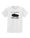 Sleep When Dead Coffin Childrens T-Shirt-Childrens T-Shirt-TooLoud-White-X-Small-Davson Sales