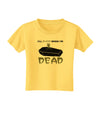 Sleep When Dead Coffin Toddler T-Shirt-Toddler T-Shirt-TooLoud-Yellow-2T-Davson Sales