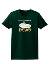 Sleep When Dead Coffin Womens Dark T-Shirt-TooLoud-Forest-Green-Small-Davson Sales