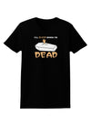 Sleep When Dead Coffin Womens Dark T-Shirt-TooLoud-Black-X-Small-Davson Sales