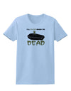 Sleep When Dead Coffin Womens T-Shirt-Womens T-Shirt-TooLoud-Light-Blue-X-Small-Davson Sales