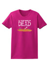 Sleep When Dead Womens Dark T-Shirt-TooLoud-Hot-Pink-Small-Davson Sales