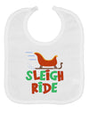 Sleigh Ride Color Baby Bib