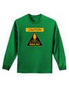 Slippery When Wet Adult Long Sleeve Dark T-Shirt-TooLoud-Kelly-Green-Small-Davson Sales