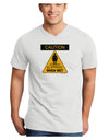 Slippery When Wet Adult V-Neck T-shirt-Mens V-Neck T-Shirt-TooLoud-White-Small-Davson Sales