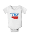 Sloth Political Party Symbol Baby Romper Bodysuit-Baby Romper-TooLoud-White-06-Months-Davson Sales