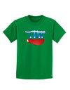 Sloth Political Party Symbol Childrens Dark T-Shirt-Childrens T-Shirt-TooLoud-Kelly-Green-X-Small-Davson Sales