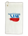 Sloth Political Party Symbol Micro Terry Gromet Golf Towel 11&#x22;x19-Golf Towel-TooLoud-White-Davson Sales