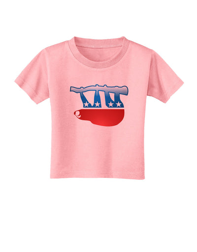 Sloth Political Party Symbol Toddler T-Shirt-Toddler T-Shirt-TooLoud-Candy-Pink-2T-Davson Sales