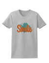 Smile Womens T-Shirt-Womens T-Shirt-TooLoud-AshGray-X-Small-Davson Sales