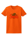 Smile Womens T-Shirt-Womens T-Shirt-TooLoud-Orange-Small-Davson Sales