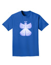 Snow Angel Design - Winter Adult Dark T-Shirt-Mens T-Shirt-TooLoud-Royal-Blue-Small-Davson Sales