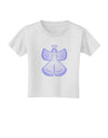 Snow Angel Design - Winter Toddler T-Shirt-Toddler T-Shirt-TooLoud-White-2T-Davson Sales