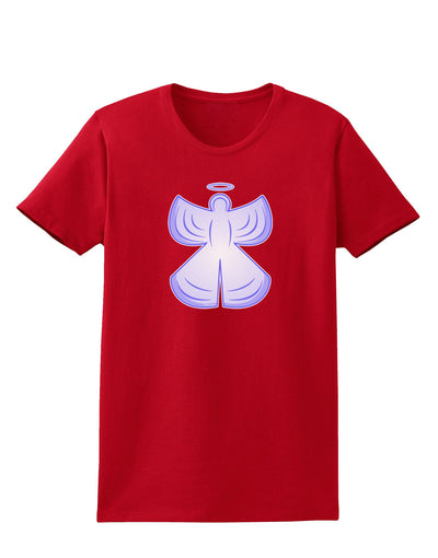 Snow Angel Design - Winter Womens Dark T-Shirt-Womens T-Shirt-TooLoud-Red-X-Small-Davson Sales