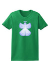 Snow Angel Design - Winter Womens Dark T-Shirt-Womens T-Shirt-TooLoud-Kelly-Green-X-Small-Davson Sales