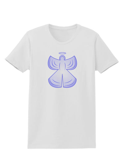 Snow Angel Design - Winter Womens T-Shirt-Womens T-Shirt-TooLoud-White-X-Small-Davson Sales