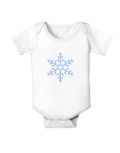 Snowflake Christmas Baby Romper Bodysuit-Baby Romper-TooLoud-White-06-Months-Davson Sales