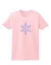 Snowflake Christmas Womens T-Shirt-Womens T-Shirt-TooLoud-PalePink-X-Small-Davson Sales