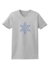 Snowflake Christmas Womens T-Shirt-Womens T-Shirt-TooLoud-AshGray-X-Small-Davson Sales