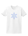 Snowflake Christmas Womens T-Shirt-Womens T-Shirt-TooLoud-White-X-Small-Davson Sales