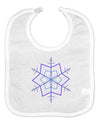 Snowflake Star Christmas Baby Bib