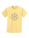 Snowflake Star Christmas Childrens T-Shirt-Childrens T-Shirt-TooLoud-Daffodil-Yellow-X-Small-Davson Sales