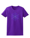 Snowflake Star Christmas Womens Dark T-Shirt-TooLoud-Purple-X-Small-Davson Sales