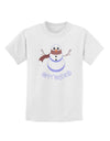 Snowman - Happy Holidays Childrens T-Shirt-Childrens T-Shirt-TooLoud-White-X-Small-Davson Sales