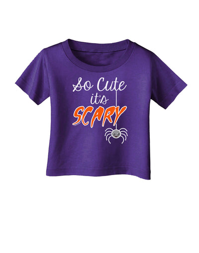 So Cute It's Scary Infant T-Shirt Dark by TooLoud-Infant T-Shirt-TooLoud-Purple-06-Months-Davson Sales