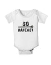 So Ratchet Baby Romper Bodysuit-Baby Romper-TooLoud-White-06-Months-Davson Sales