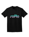 SoFlo - South Beach Style Design Adult Dark T-Shirt by TooLoud-Mens T-Shirt-TooLoud-Black-Small-Davson Sales