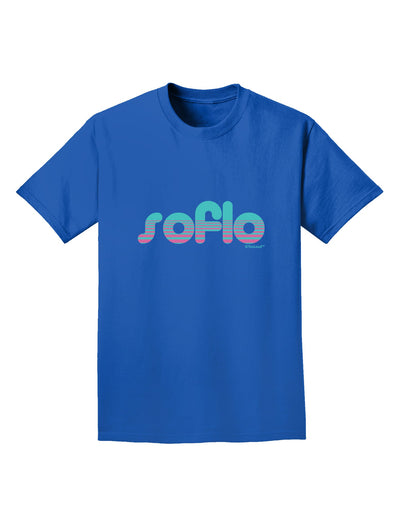 SoFlo - South Beach Style Design Adult Dark T-Shirt by TooLoud-Mens T-Shirt-TooLoud-Royal-Blue-Small-Davson Sales