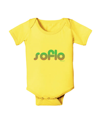 SoFlo - South Beach Style Design Baby Romper Bodysuit by TooLoud-Baby Romper-TooLoud-Yellow-06-Months-Davson Sales