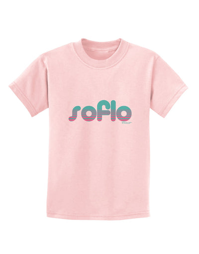 SoFlo - South Beach Style Design Childrens T-Shirt by TooLoud-Childrens T-Shirt-TooLoud-PalePink-X-Small-Davson Sales