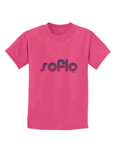 SoFlo - South Beach Style Design Childrens T-Shirt by TooLoud-Childrens T-Shirt-TooLoud-Sangria-X-Small-Davson Sales