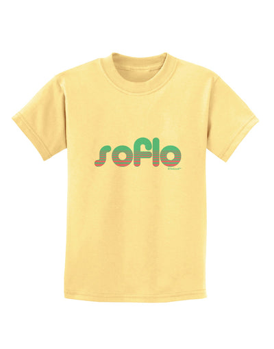 SoFlo - South Beach Style Design Childrens T-Shirt by TooLoud-Childrens T-Shirt-TooLoud-Daffodil-Yellow-X-Small-Davson Sales