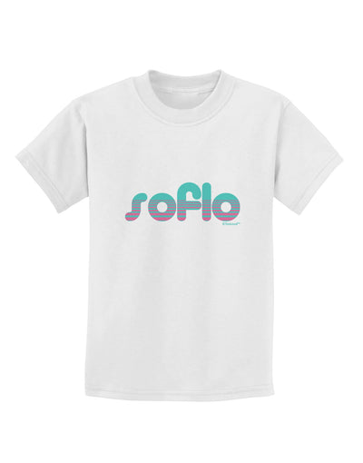 SoFlo - South Beach Style Design Childrens T-Shirt by TooLoud-Childrens T-Shirt-TooLoud-White-X-Small-Davson Sales